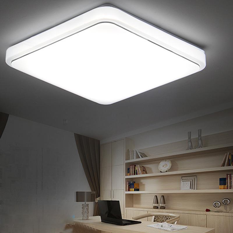 Simple Square Lighting Ceiling Lamp. Living Room Bedroom Lighting Ceiling Lamp